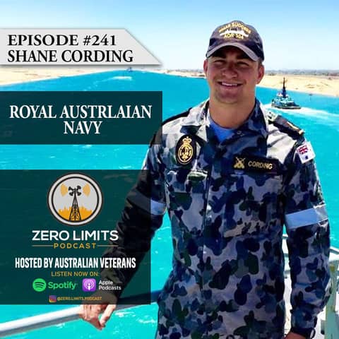 Ep. 241 Shane Cording Boatswains Mate Royal Australian Navy