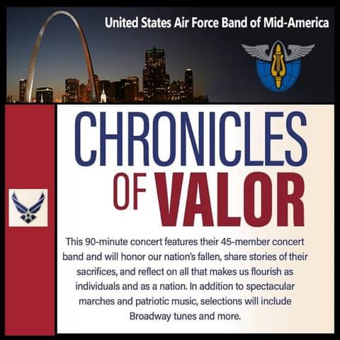 Chronicles of Valor: The Musical Journey of the USAF Band of Mid-America