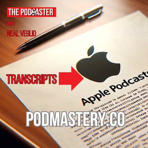 Apple Podcasts transcripts - explained and made easy! (Visual episode - find video in description)