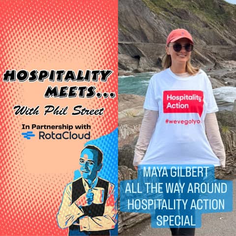 Bonus Episode 33 - Hospitality Meets Maya Gilbert - The Great British Walk Off