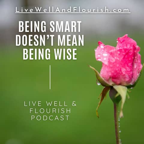 Being Smart Doesn't Mean Being Wise