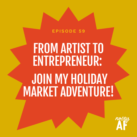 From Artist to Entrepreneur: Join My Holiday Market Adventure!