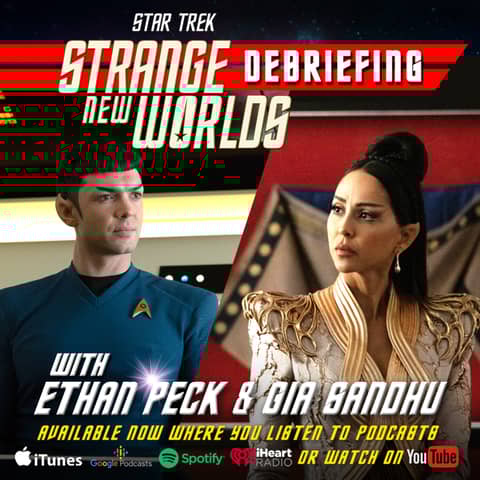Ethan Peck & Gia Sandhu talk "Charades" - "Star Trek: Strange New Worlds" Review