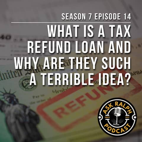 What is a tax refund loan and why are they such a terrible idea?