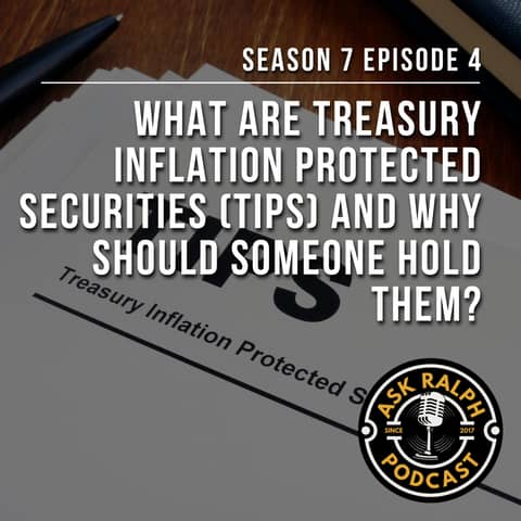 What are treasury inflation protected securities (TIPS) and why should someone hold them?