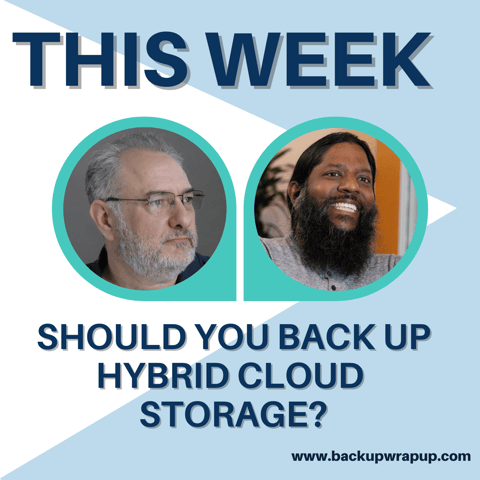Hybrid Cloud Storage: Back it up or not?