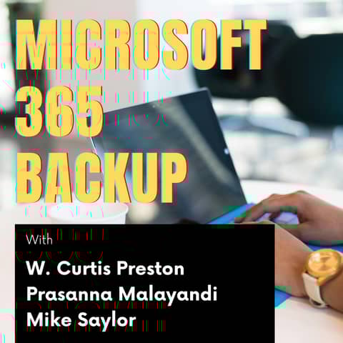 Microsoft 365 backup is NOT an option - It's mandatory