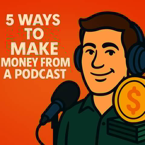 5 ways to make money with your podcast