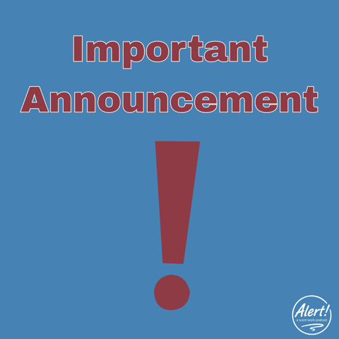 Important Announcement about Alert! Scent Work