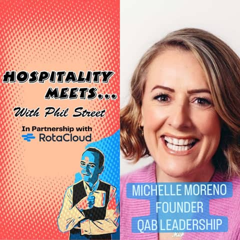 #223 - Hospitality Meets Michelle Moreno - Elbowing Leonardo Di Caprio