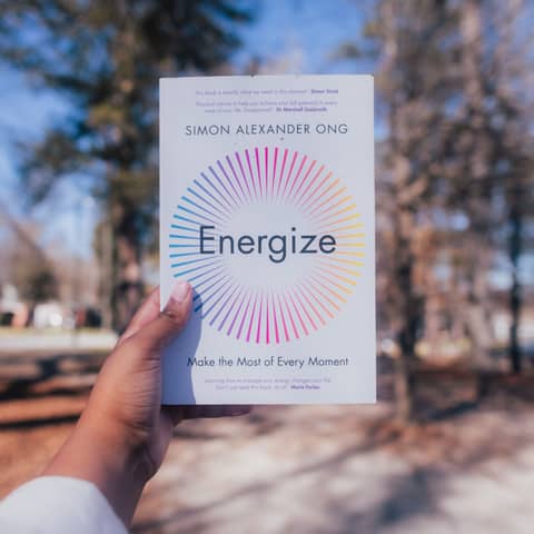 I read a chapter of Energize by Simon Alexander Ong for you