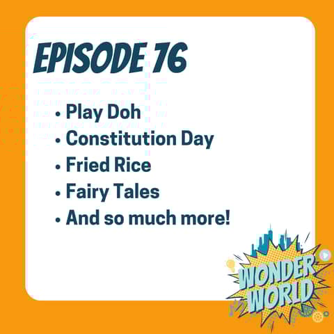 Wonder World Podcast Monday, September 16