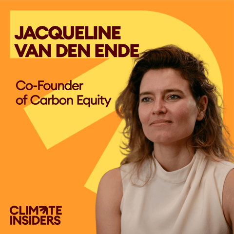 Democratizing Climate Tech Investing (feat. Jacqueline van den Ende, CEO of Carbon Equity)