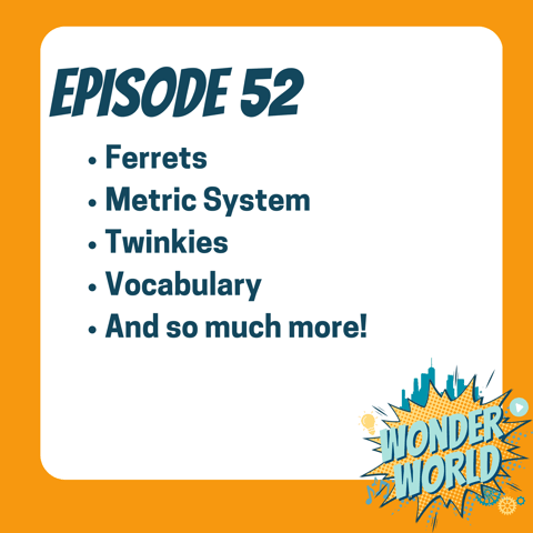 Wonder World Podcast Monday, April 1