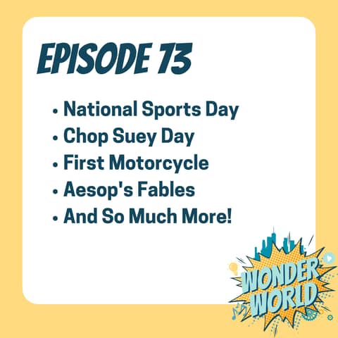 Wonder World Podcast Monday, August 26