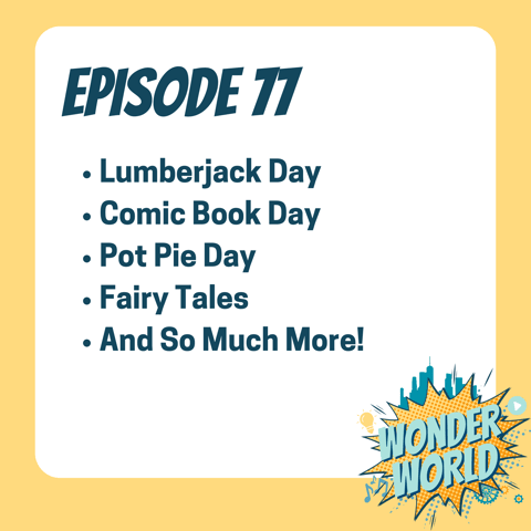 Wonder World Podcast Monday, September 23