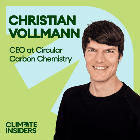 Circular Carbon Chemistry - Making chemistry sustainable with Christian Vollmann