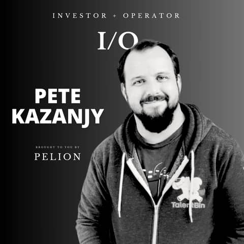 Building the Sales Machine with Pete Kazanjy, Author of Founding Sales | IO Podcast