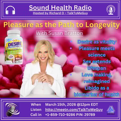 Pleasure as the Path to Longevity with Susan Bratton Pleasure as the Path to Longevity with Susan Bratton