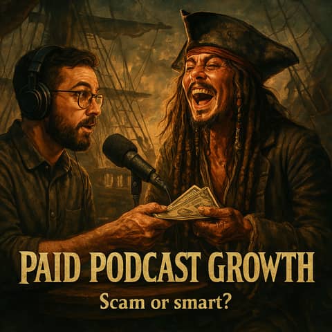 Paid podcast growth - scam, or smart marketing?