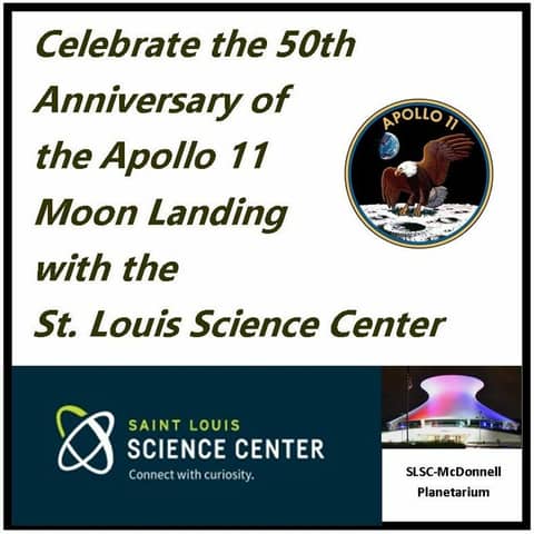 Celebrating the 50th Anniversary of the Apollo 11 Moon Landing with the St. Louis Science Center