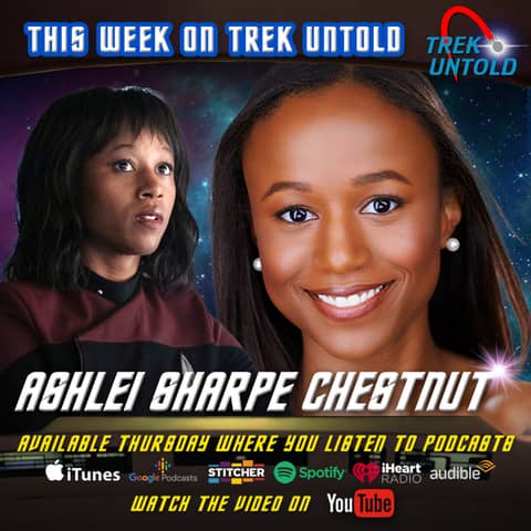 Ashlei Sharpe Chestnut Joins the La Forge Family & Star Trek Legacy in "Picard" S3