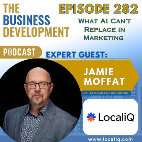 What AI Can’t Replace in Marketing with Jamie Moffat