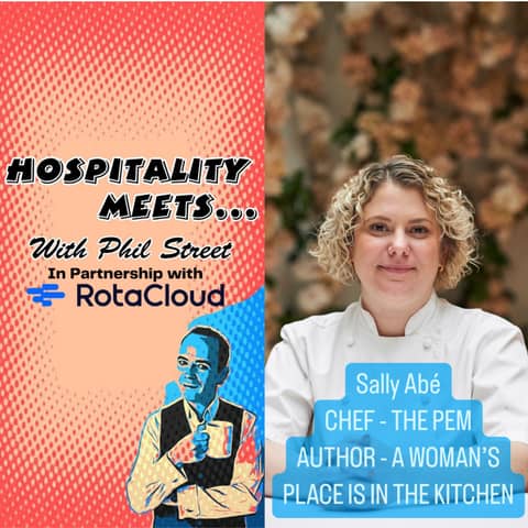 #188 - Hospitality Meets Sally Abé - From the Kitchen to the Bookshelf