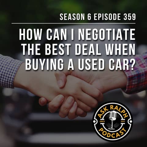 How can I negotiate the best deal when buying a used car?