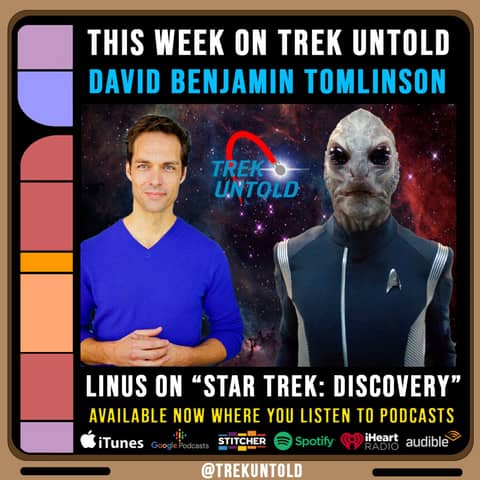 73: David Benjamin Tomlinson, Linus from "Star Trek: Discovery"