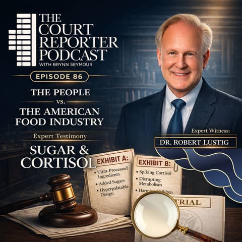 #86 - Expert Testimony, Sugar, and Cortisol: A Conversation with Dr. Robert Lustig