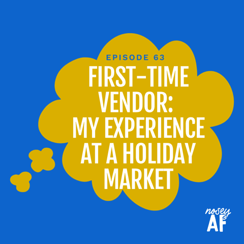First-Time Vendor: My Experience at a Holiday Market