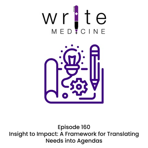 Insight to Impact: A Framework for Translating Needs into Agendas