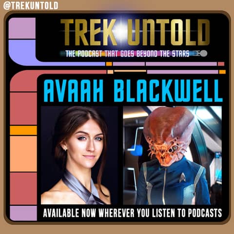 20:  Avaah Blackwell, Osnullus from "Star Trek Discovery"