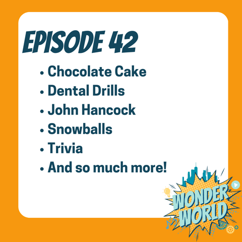 Wonder World Podcast Monday, January 22