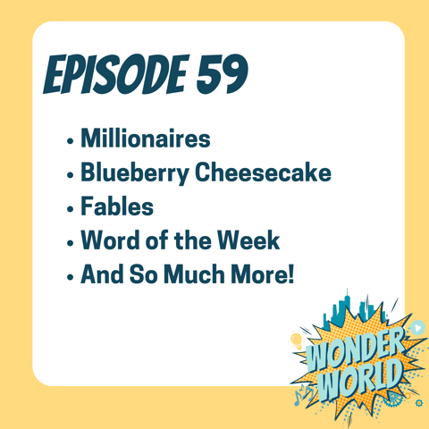 Wonder World Podcast Monday, May 20