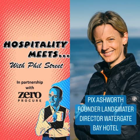 #123 - Hospitality Meets Pix Ashworth - The Founder and Entrepreneur