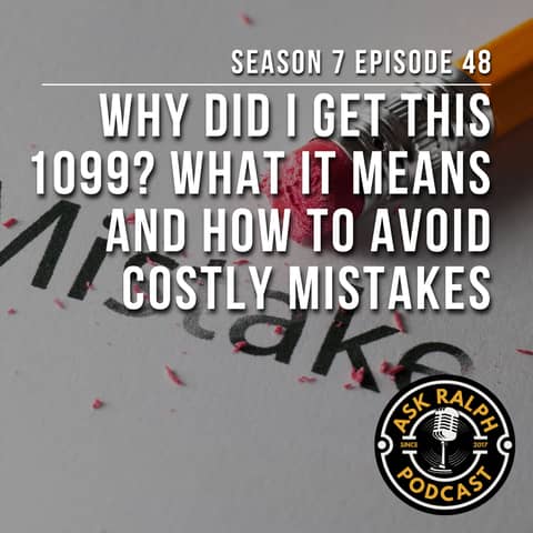 Why did I get this 1099? What it means and how to avoid costly mistakes