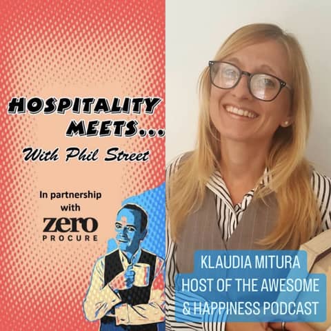 Bonus Episode #15 - Hospitality Meets Klaudia Mitura - The Happiness Queen
