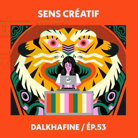 (#53) Tout essayer et ne rien lâcher ! - avec DALKHAFINE (animatrice, illustratrice, vjing)