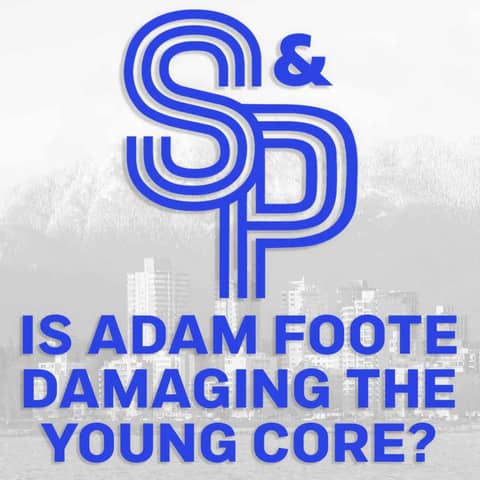 Is Adam Foote damaging the progress of the young players? How soon do they need a new bench boss?