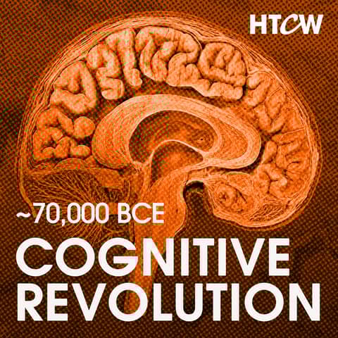 [~70,000BCE] - The Cognitive Revolution: Language and the birth of Art, Religion, Shame and Execution