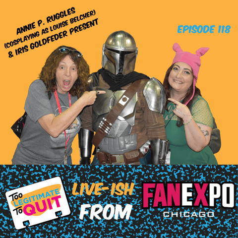 118: Live-ish from FAN EXPO Chicago! On Inclusion, Intentions & The Mandalorian (feat. Iris Goldfeder)