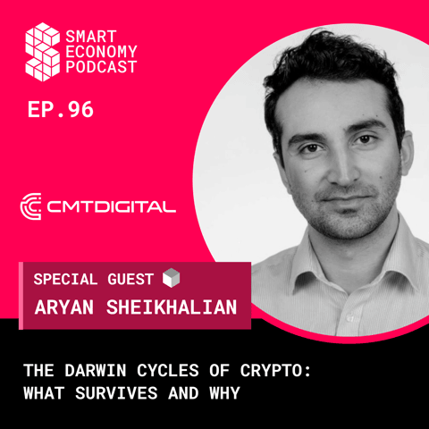 The Darwin Cycles of Crypto: What Survives and Why with Aryan Sheikhalian of CMT Digital
