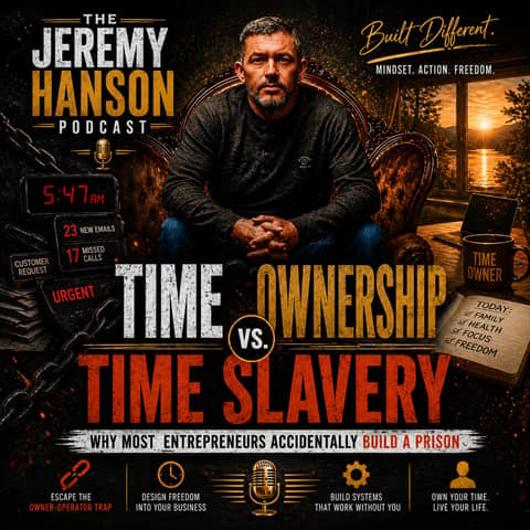 166 - "Time Ownership vs. Time Slavery: Why Most Entrepreneurs Accidentally Build a Prison"