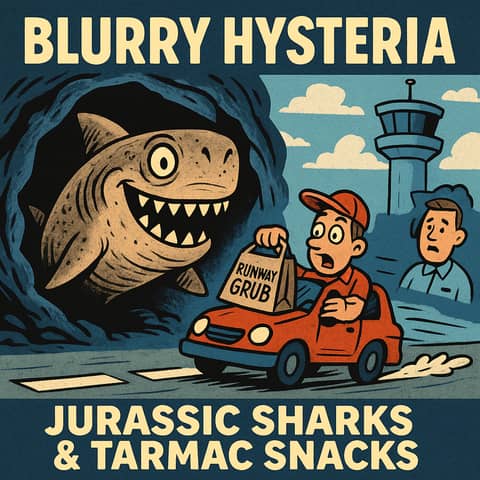 Blurry Hysteria: Jurassic Sharks & Tarmac Snacks | 436