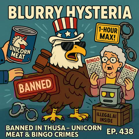 Blurry Hysteria: Banned in the USA – Unicorn Meat, Bingo Limits, and WTF Laws | 438