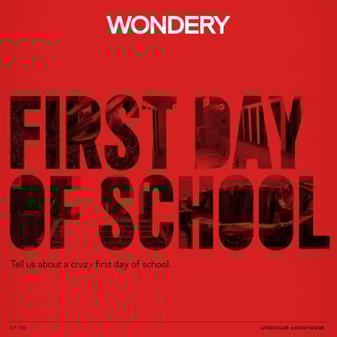 Armchair Anonymous: First Day of School