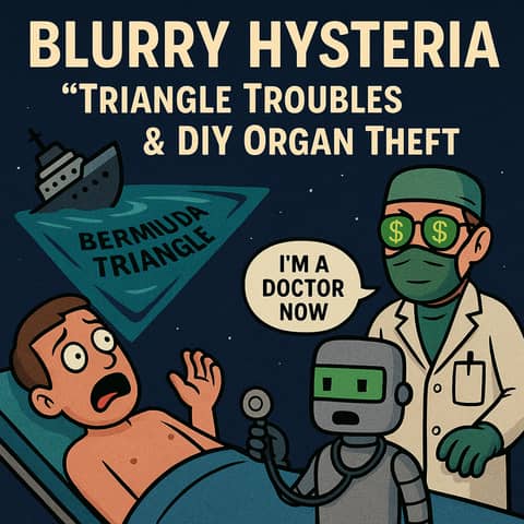 Blurry Hysteria: Triangle Troubles & DIY Organ Theft | 442
