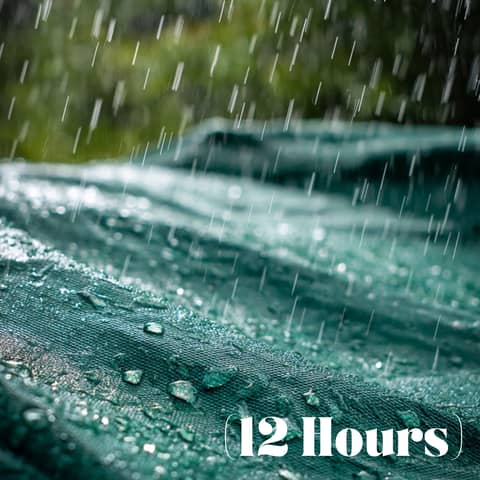 Rainforest Rain on Canvas Tent | Sleep Sound (12 Hours)